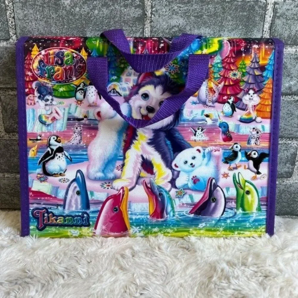 Lisa Frank Tikanni Tri Fold Portfolio
